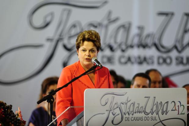 Dilma Rousseff elogia Caxias e destaca compromisso com crescimento econômico do país Ricardo Wolffenbüttel/