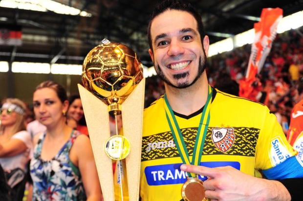 Campeão da Liga Futsal pela ACBF, goleiro Gian vai jogar no Orlândia Porthus Junior/Agencia RBS